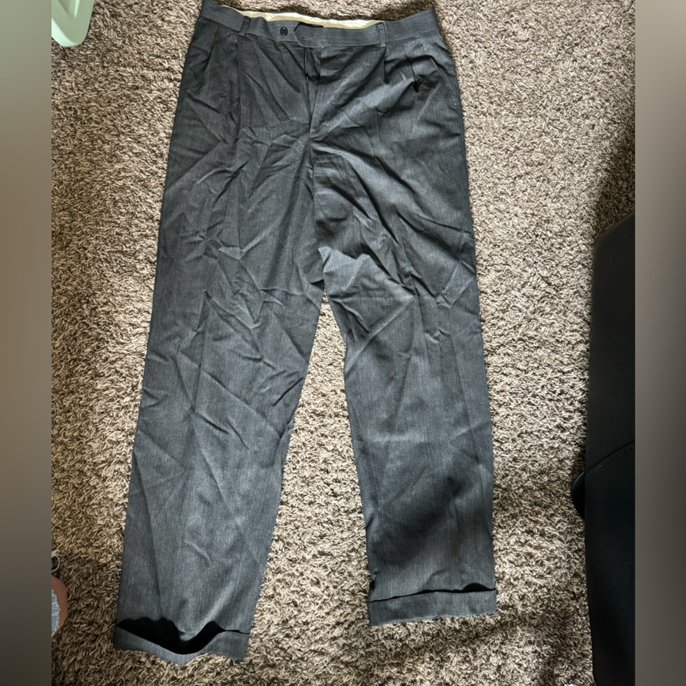 Men’s Grey Dress Pants - size 36/34